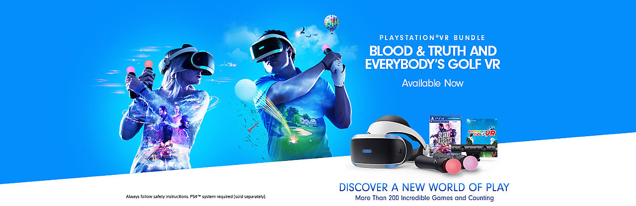 c0_PlayStation VR Blood & Truth and Everybody’s Golf VR Bundle